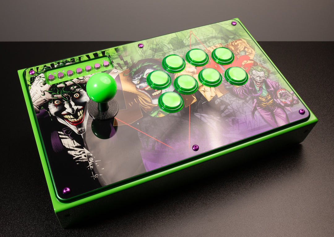 Panzer Fight Stick 4 Build - Sega Player 2 Layout [Joker Themed]