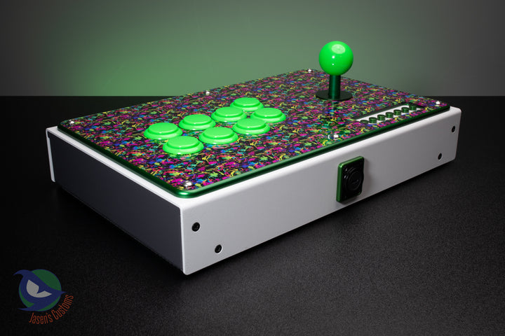 Panzer Fight Stick 4 Build - "80s Arcade" with Brook UFB Fusion
