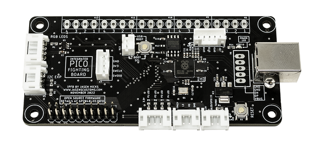 Integrated Pico Fighting Board by Jasen Hicks.