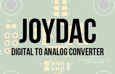JOYDAC - The Digital to Analog Converter for Brook PCBs