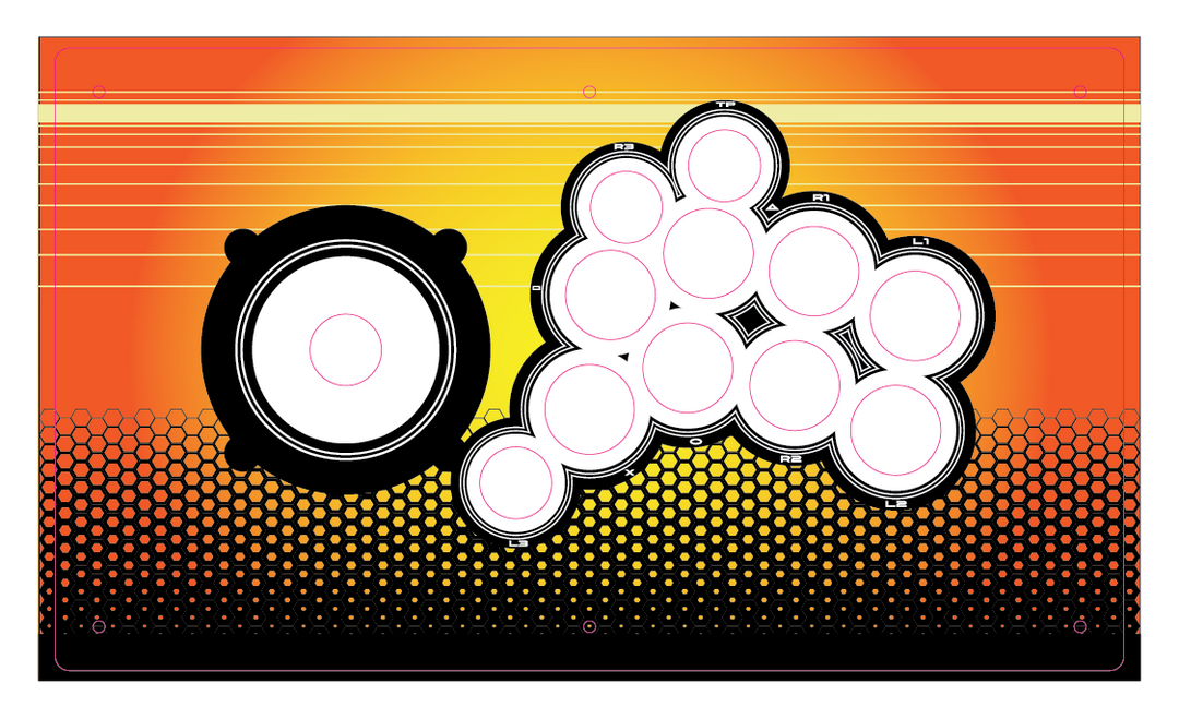 Panzer 5 Printed Plexi Overlay: SFV Vewlix