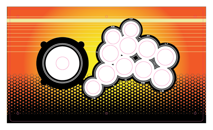 Panzer 5 Printed Plexi Overlay: SFV Vewlix