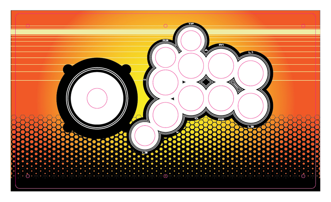 Panzer 5 Printed Plexi Overlay: SFV Vewlix