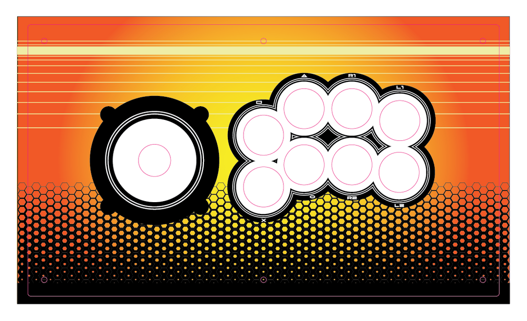 Panzer 5 Printed Plexi Overlay: SFV Vewlix