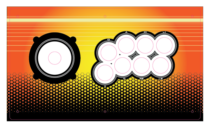 Panzer 5 Printed Plexi Overlay: SFV Vewlix