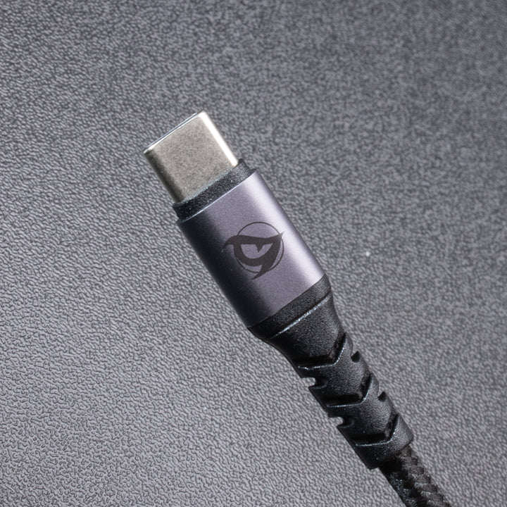 JasensCustoms.com Braided USB C to USB A Cable