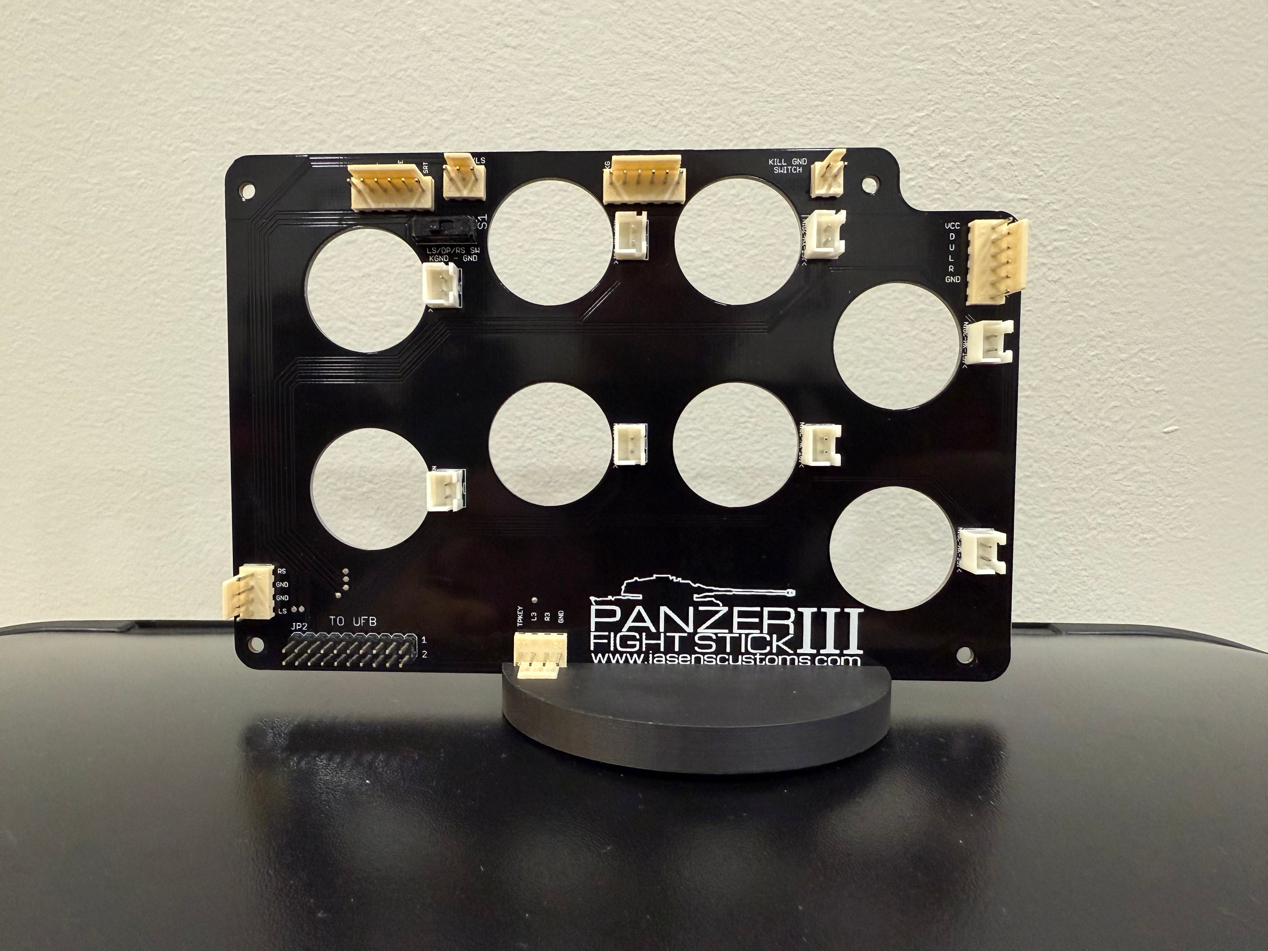 Panzer Fight Stick 3 EZ Build PCB