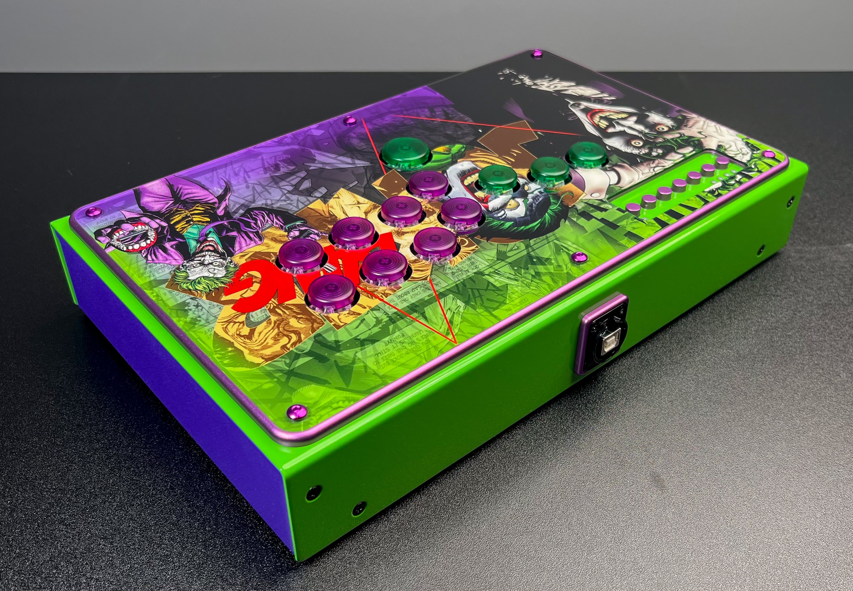 Panzer Fight Stick 4 Build - ABMX [Joker Themed]