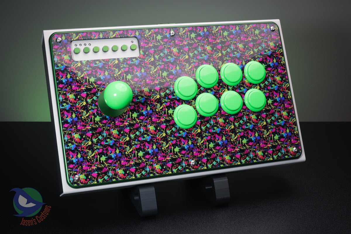 Panzer Fight Stick 4 Build - "80s Arcade" with Brook UFB Fusion