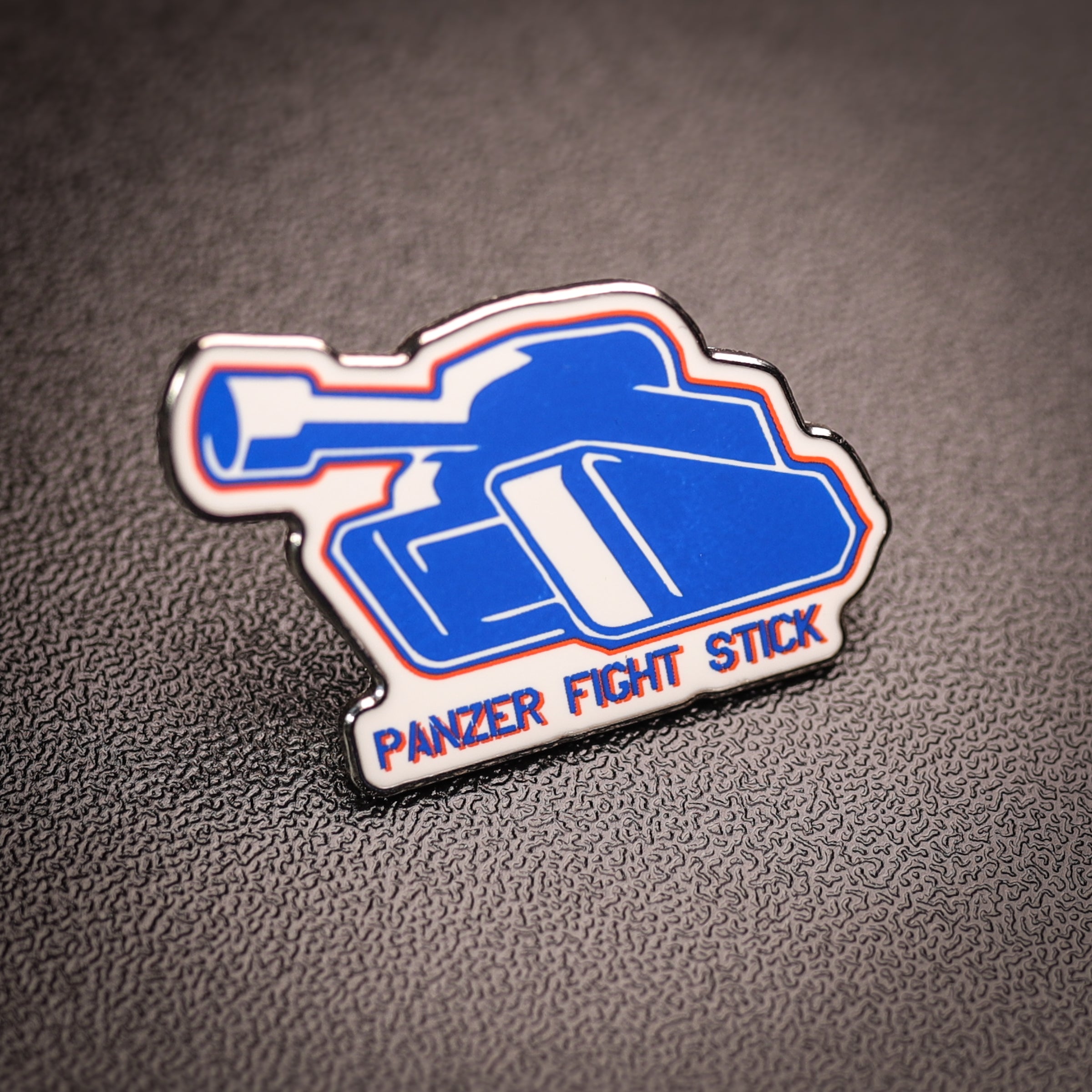 Panzer Fight Stick Enamel Pin