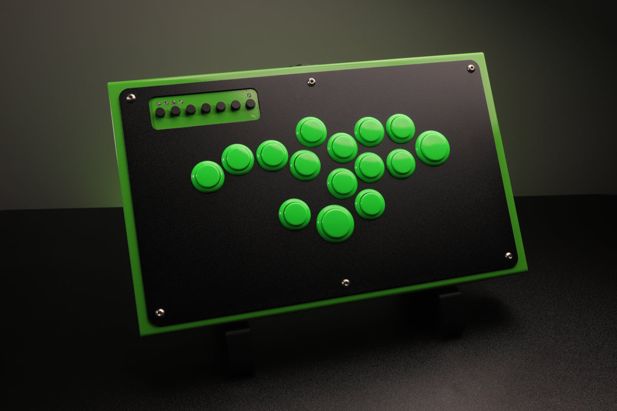 Panzer Fight Stick 4 Build - "Green Goblin" PS5 READY!