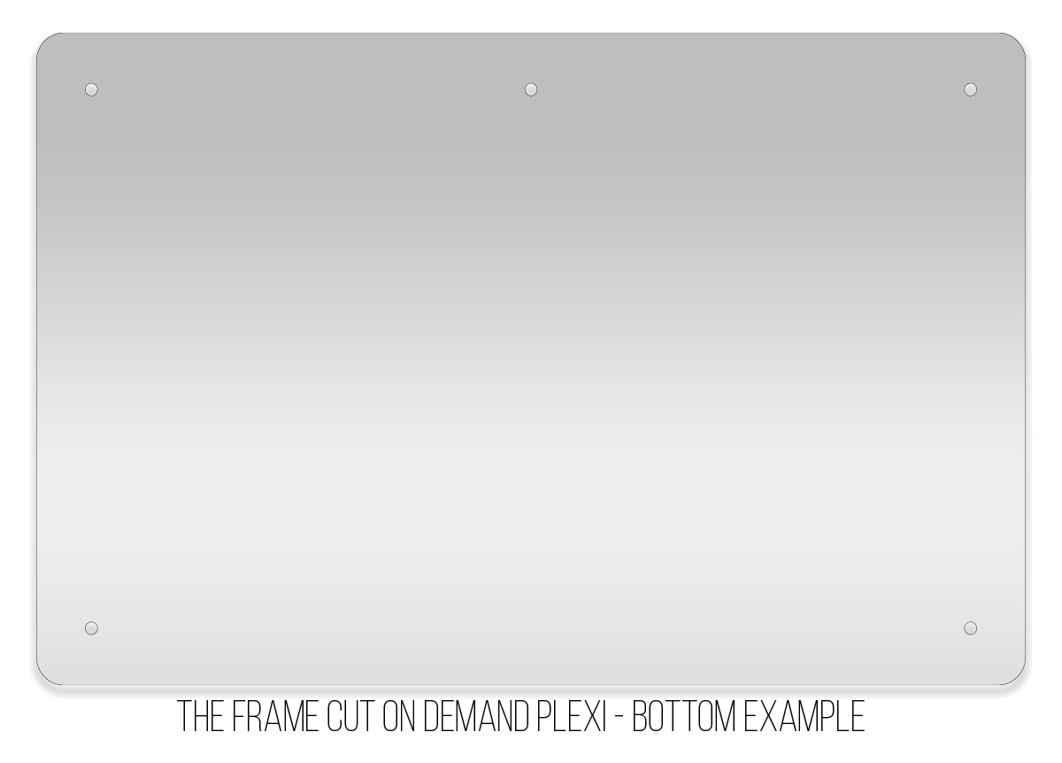 The Frame - Bottom Outer Plexi (1.5mm) - No Art