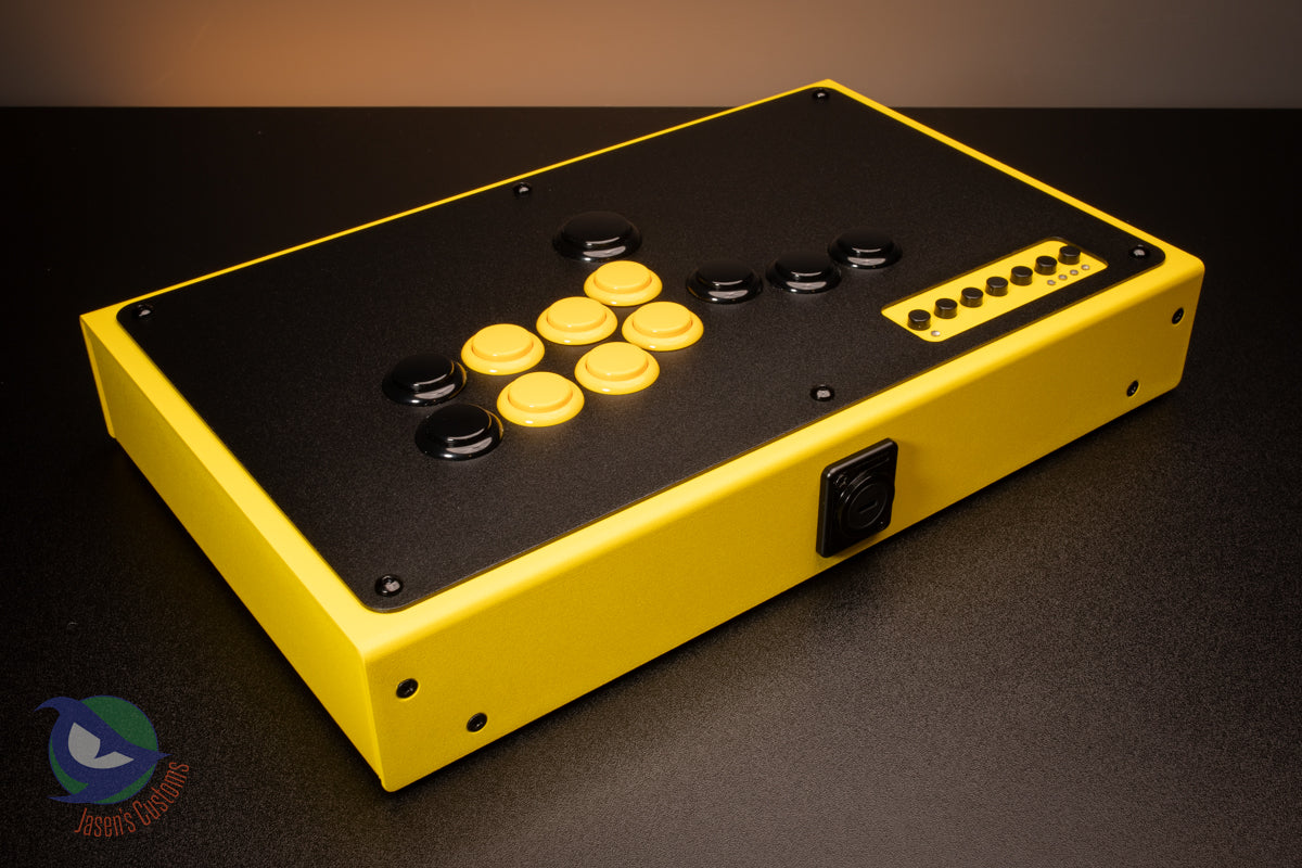 Panzer Fight Stick 4 Build - Yellow Jacket