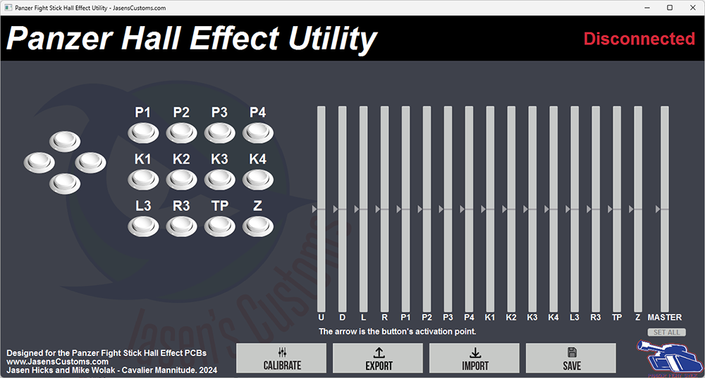 Panzer Fight Stick HE GUI